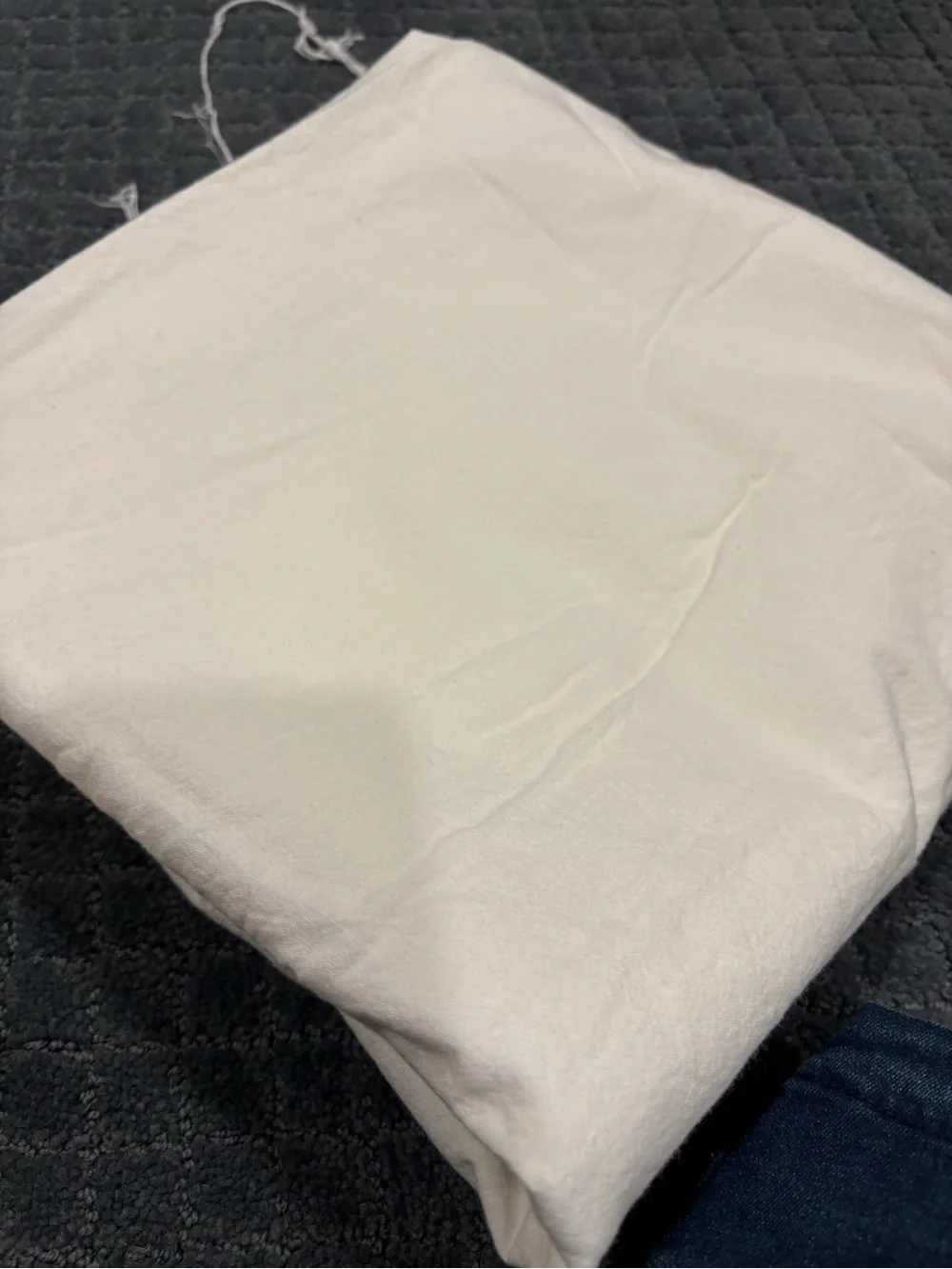 White muslin fabric